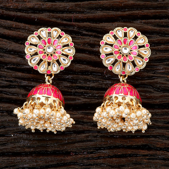 Indo Western Jhumkis with gold plating 90327