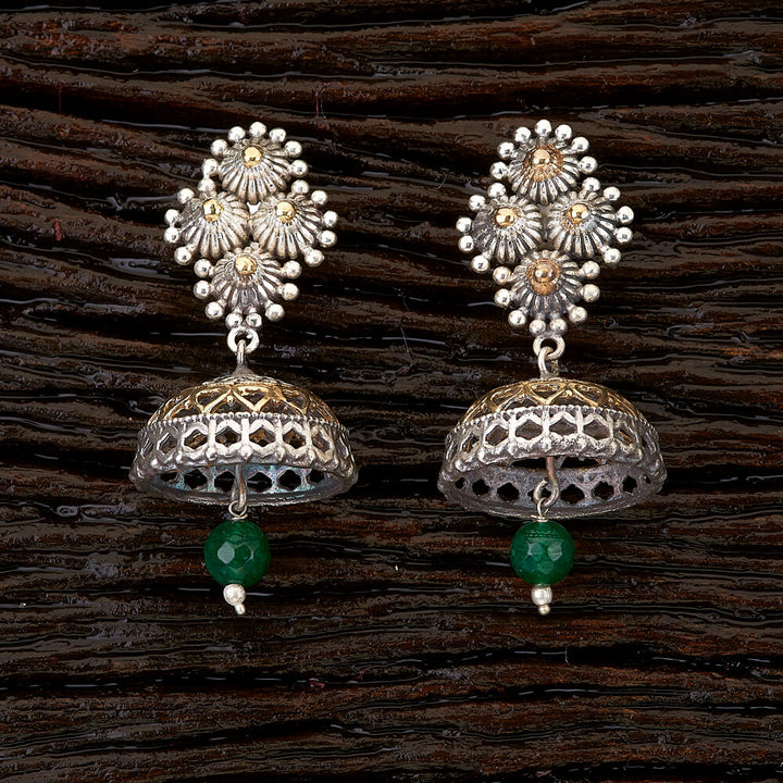 Indo Western Jhumkis with 2 tone plating 90335