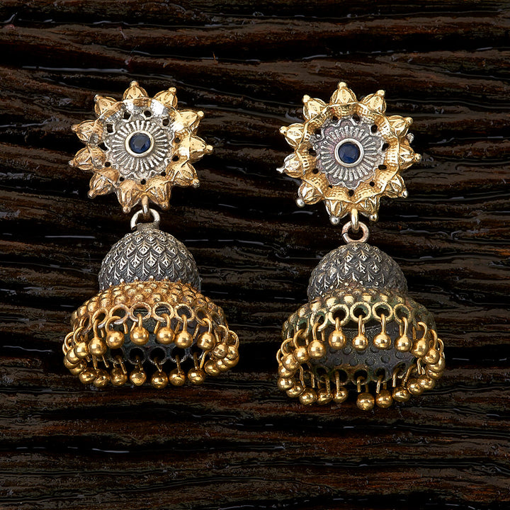Indo Western Jhumkis with 2 tone plating 90377