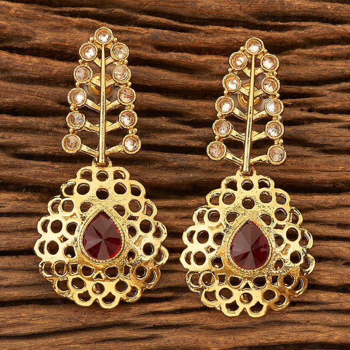 Indo Western Classic Earring with Mehndi plating 9040