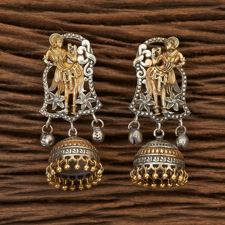 Indo Western Trendy Earring with 2 tone plating 90525