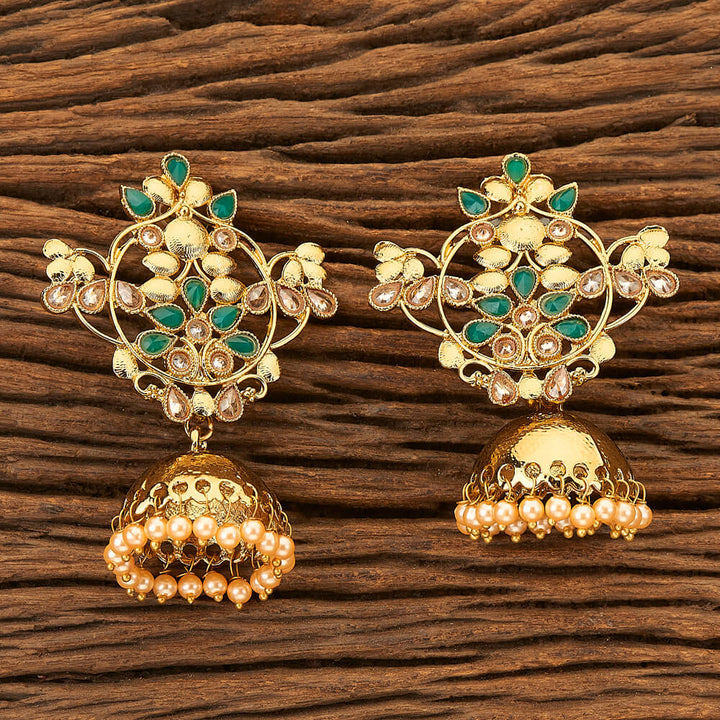Indo Western Trendy Earring with Mehndi plating 90526
