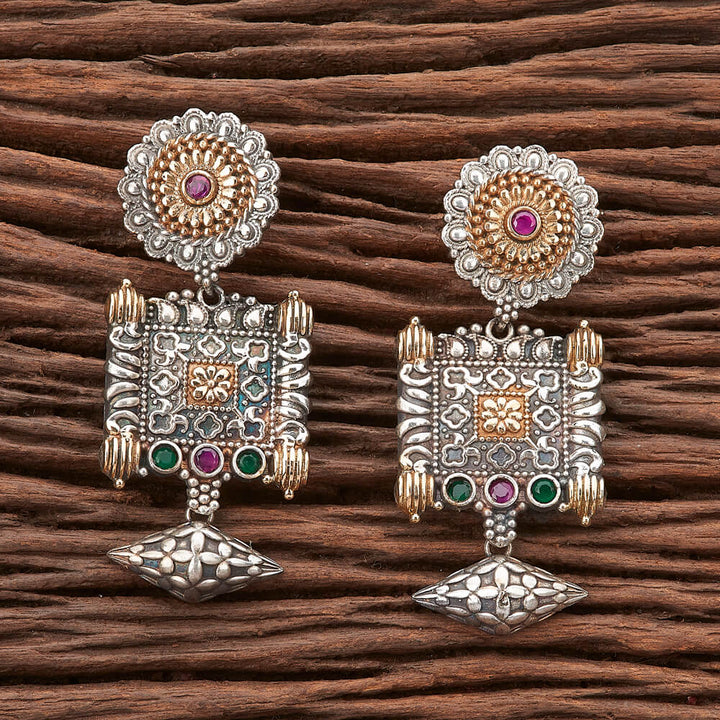 Indo Western Trendy Earring with 2 tone plating 90570