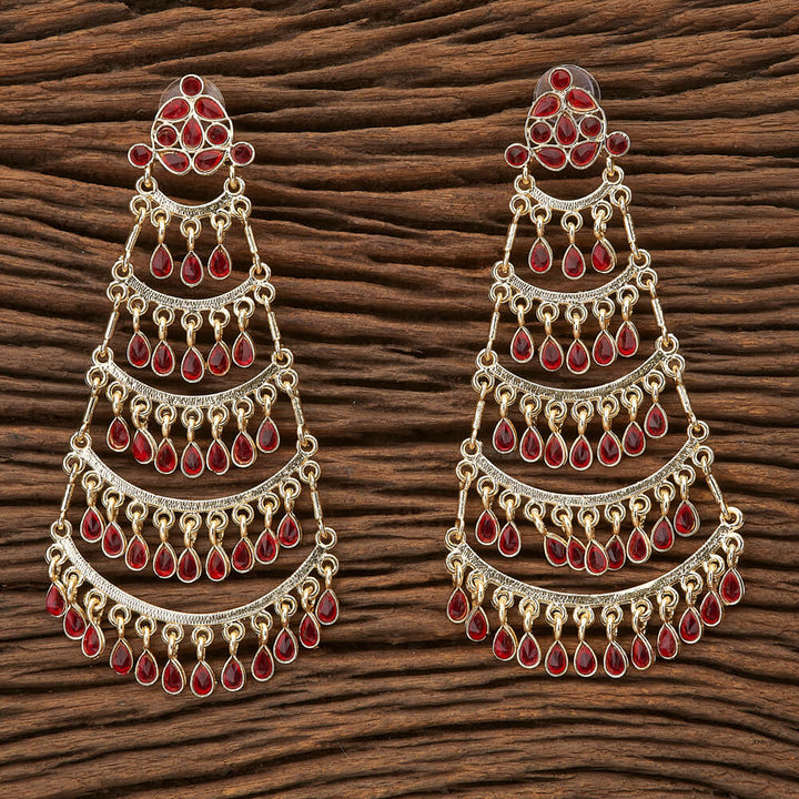 Indo Western Trendy Earring with gold plating 90621