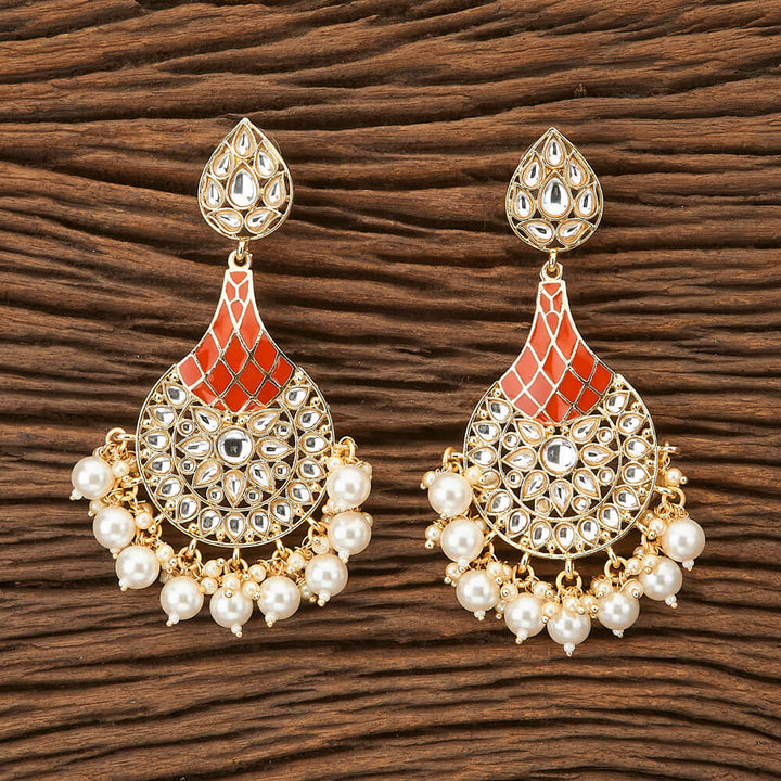 Indo Western Trendy Earring with gold plating 90623