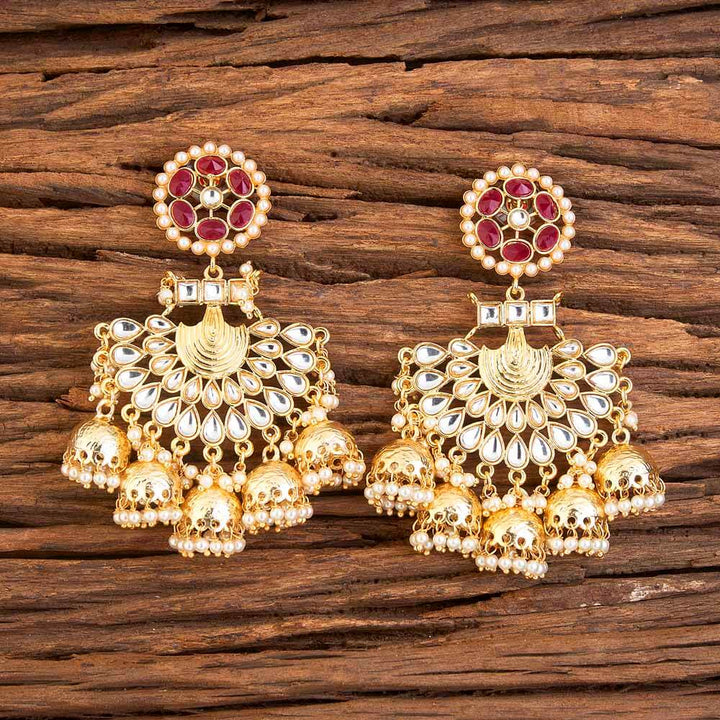 Indo Western Trendy Earring with gold plating 9063